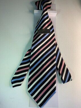 VITO RUFOLO 100% Silk Tie for Men Made in Italy 57"X3.75"